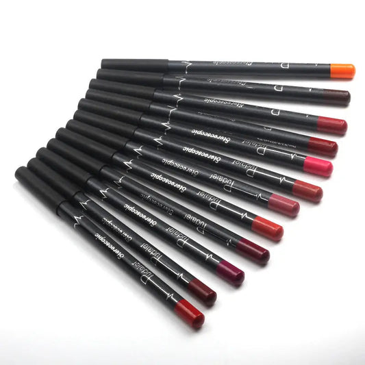 12 Shades Lip Liner Pencils - Premium Lip liner from My Store - Just $25.78! Shop now at Vior Paris