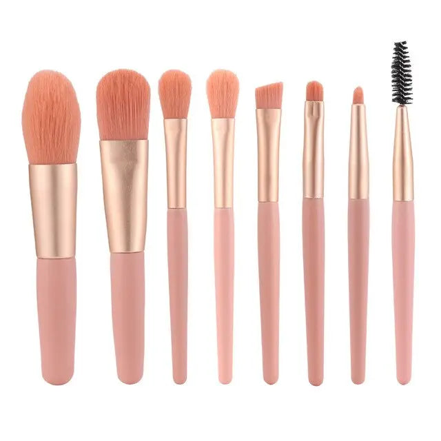 8Pcs Makeup Brushes Set - Vior Paris