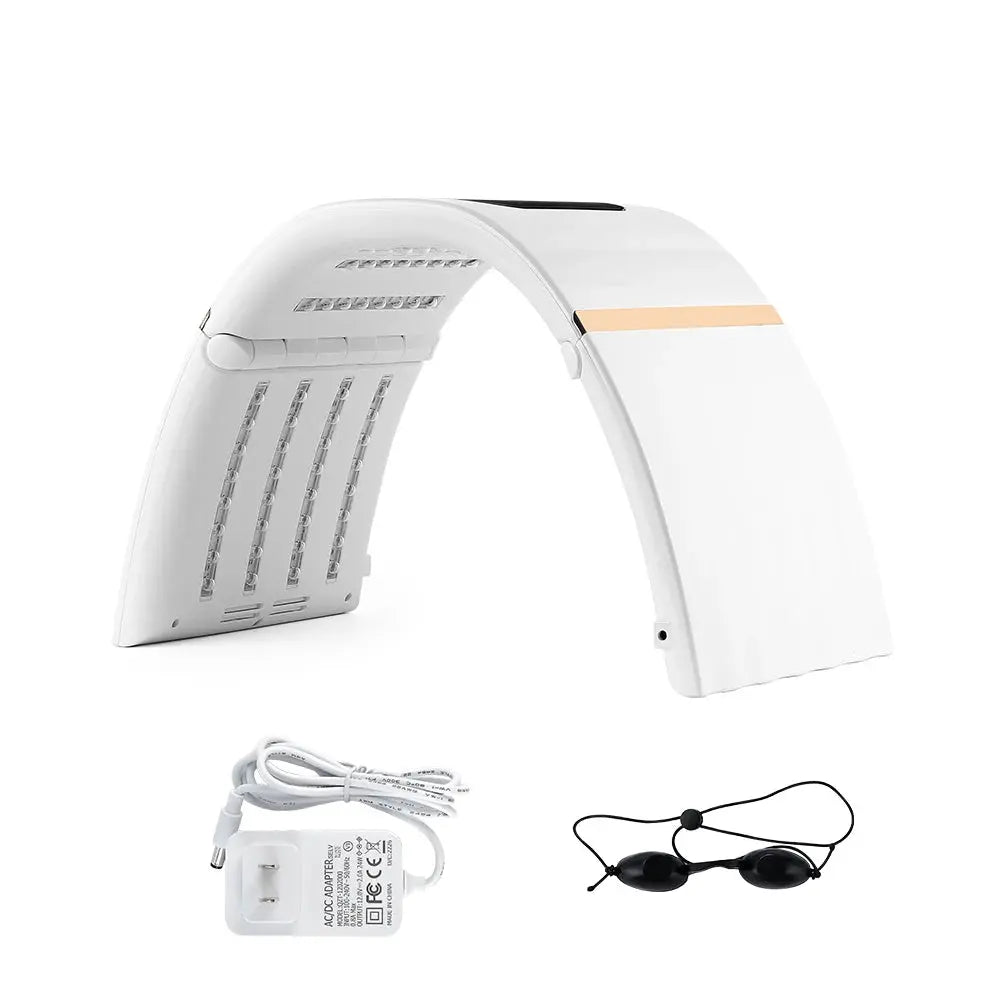 Foreverlily LED Phototherapy Beauty Equipment 7 Colors LED Photon Heating Therapy Facial Mask Skin Firm Spot Acne Remove Device - Vior Paris