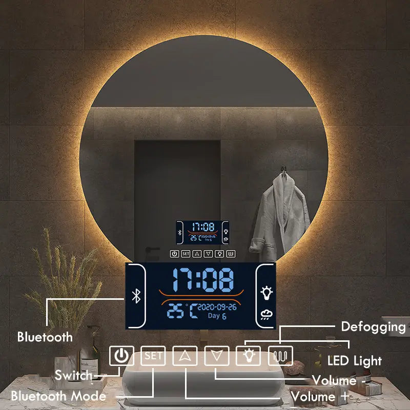 LED Bathroom Mirror - Vior Paris