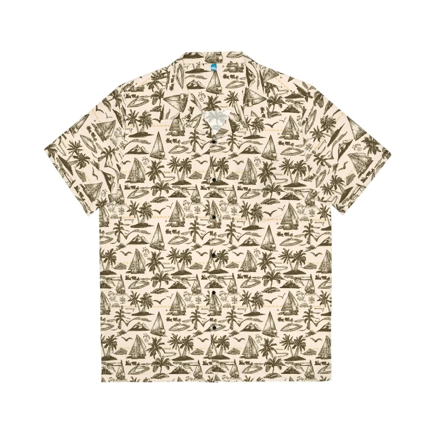 Men's Vintage Sailor Hawaiian Shirt Vior Paris