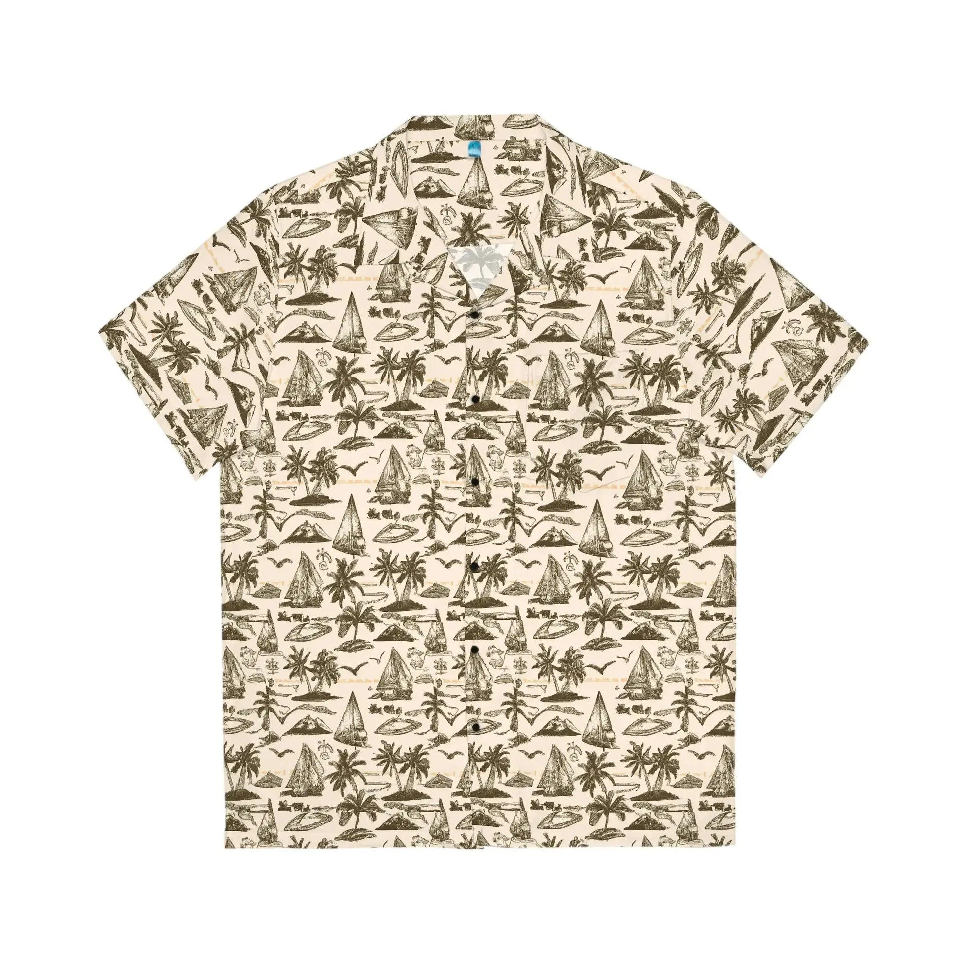 Men's Vintage Sailor Hawaiian Shirt Vior Paris