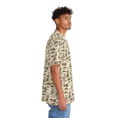 Men's Vintage Sailor Hawaiian Shirt Vior Paris