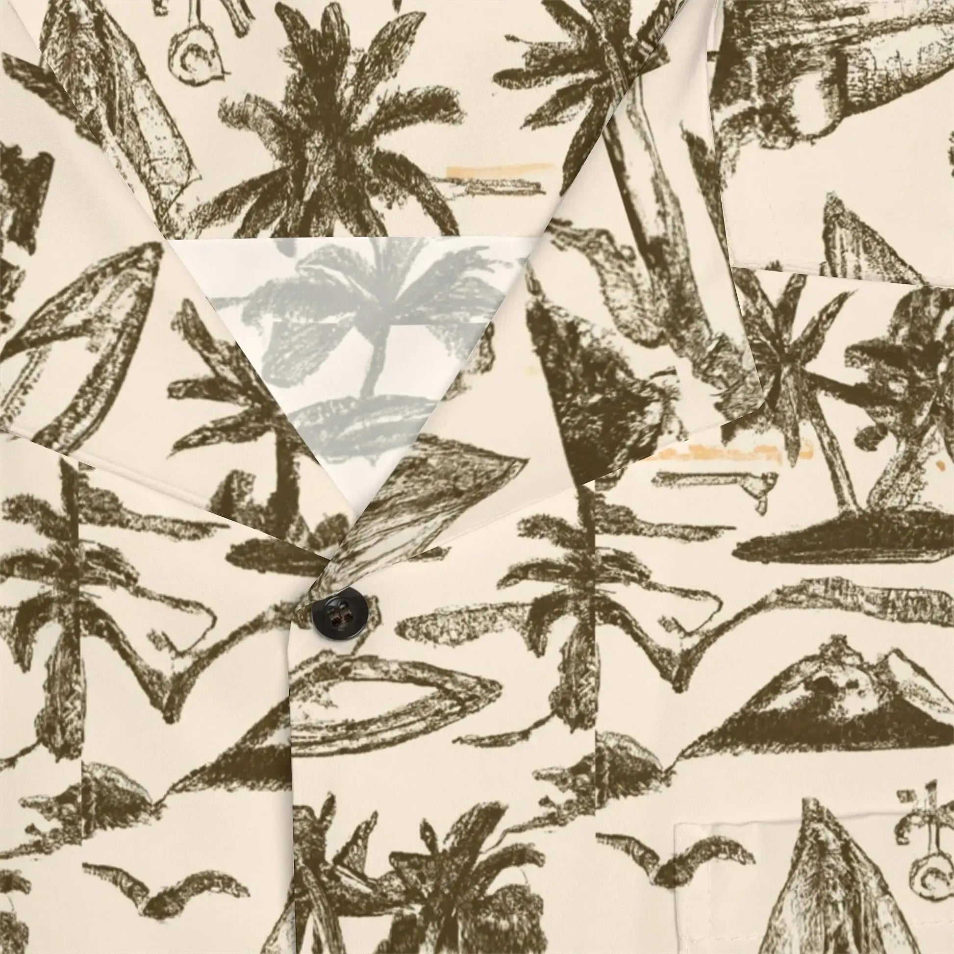 Men's Vintage Sailor Hawaiian Shirt Vior Paris