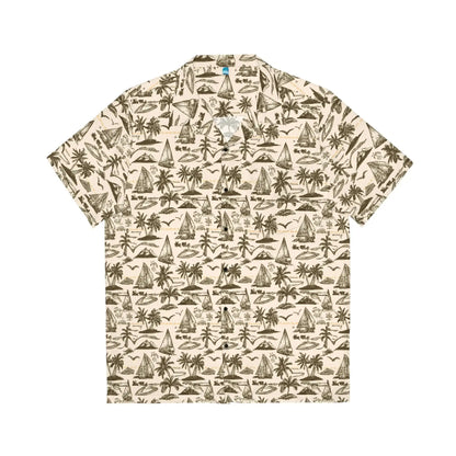Men's Vintage Sailor Hawaiian Shirt Vior Paris