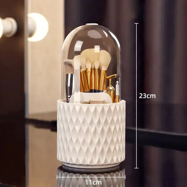 Rotating Makeup Brush Storage Vior Paris