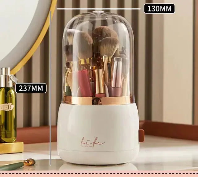 Rotating Makeup Brush Storage Vior Paris