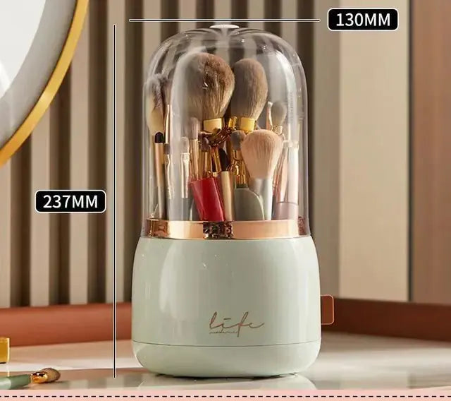 Rotating Makeup Brush Storage Vior Paris