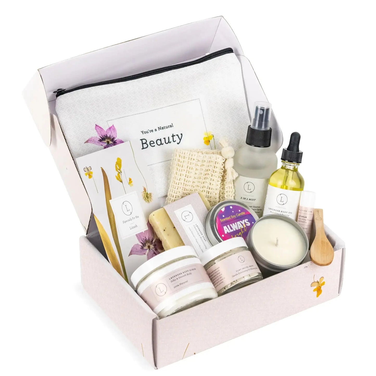 Spa Lover Natural Lavender Gift Box Vior Paris